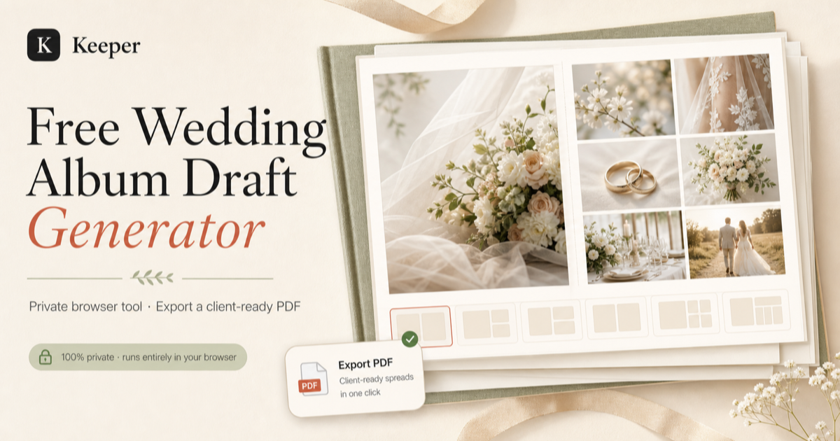 Free Wedding Album Draft Generator